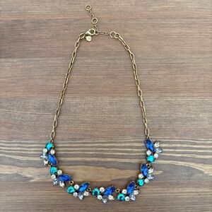 J crew crystal fashion necklace